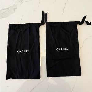 Chanel sandal/loafer dust bags